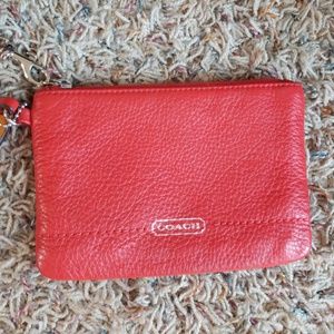 Coach wristlet